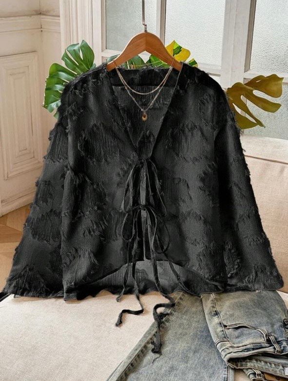 Chemisier cardigan