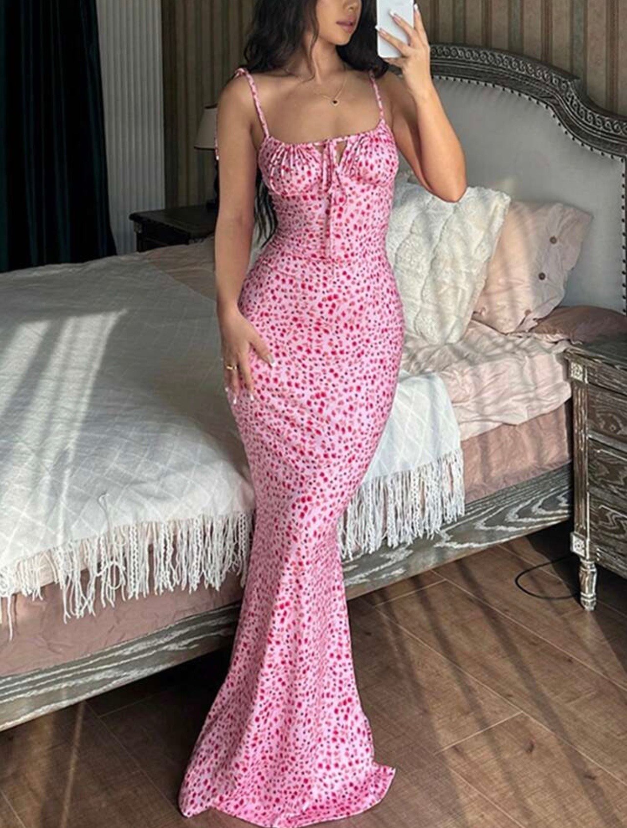 Sirène pink dress