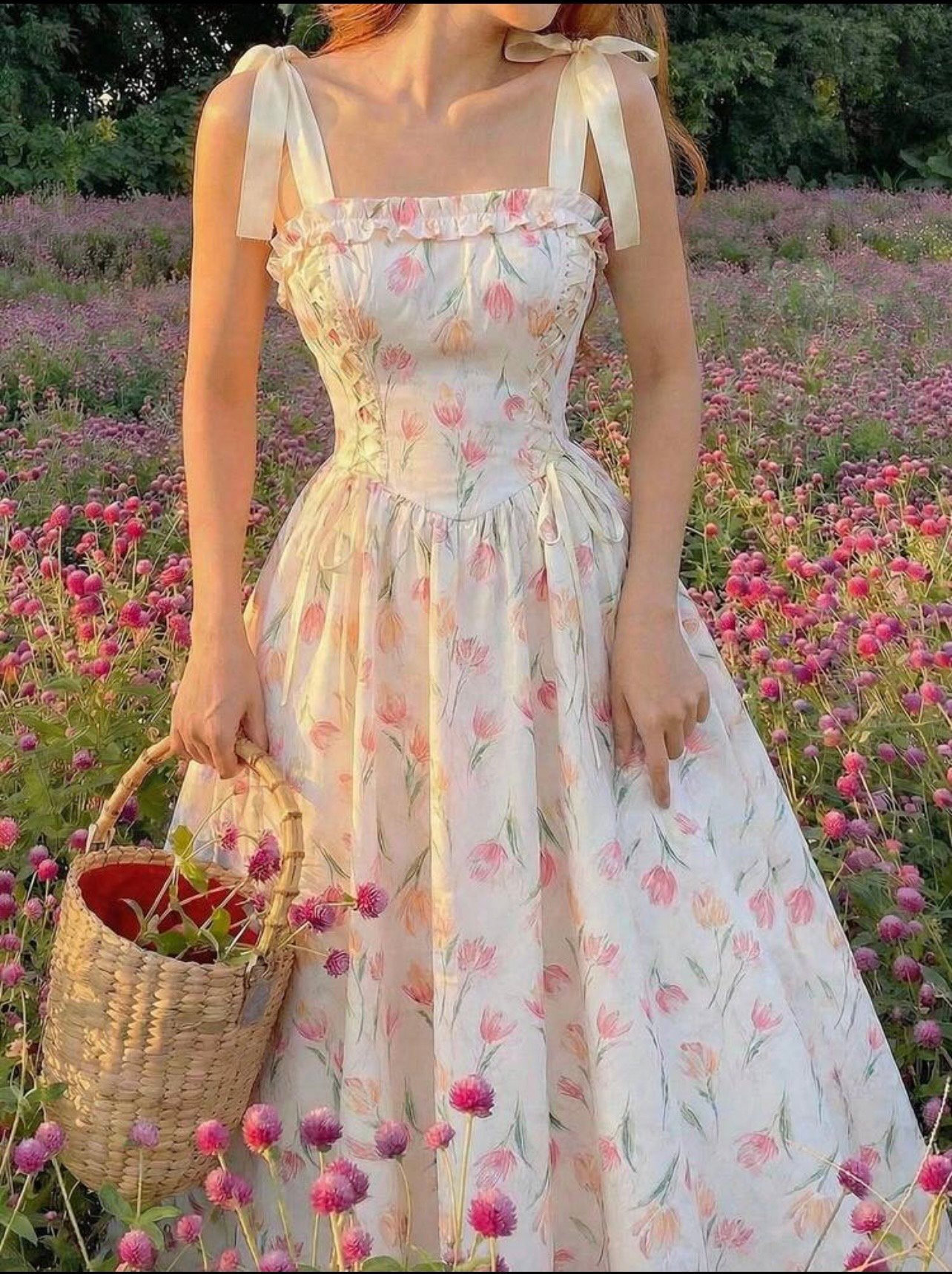 Floral Long dress