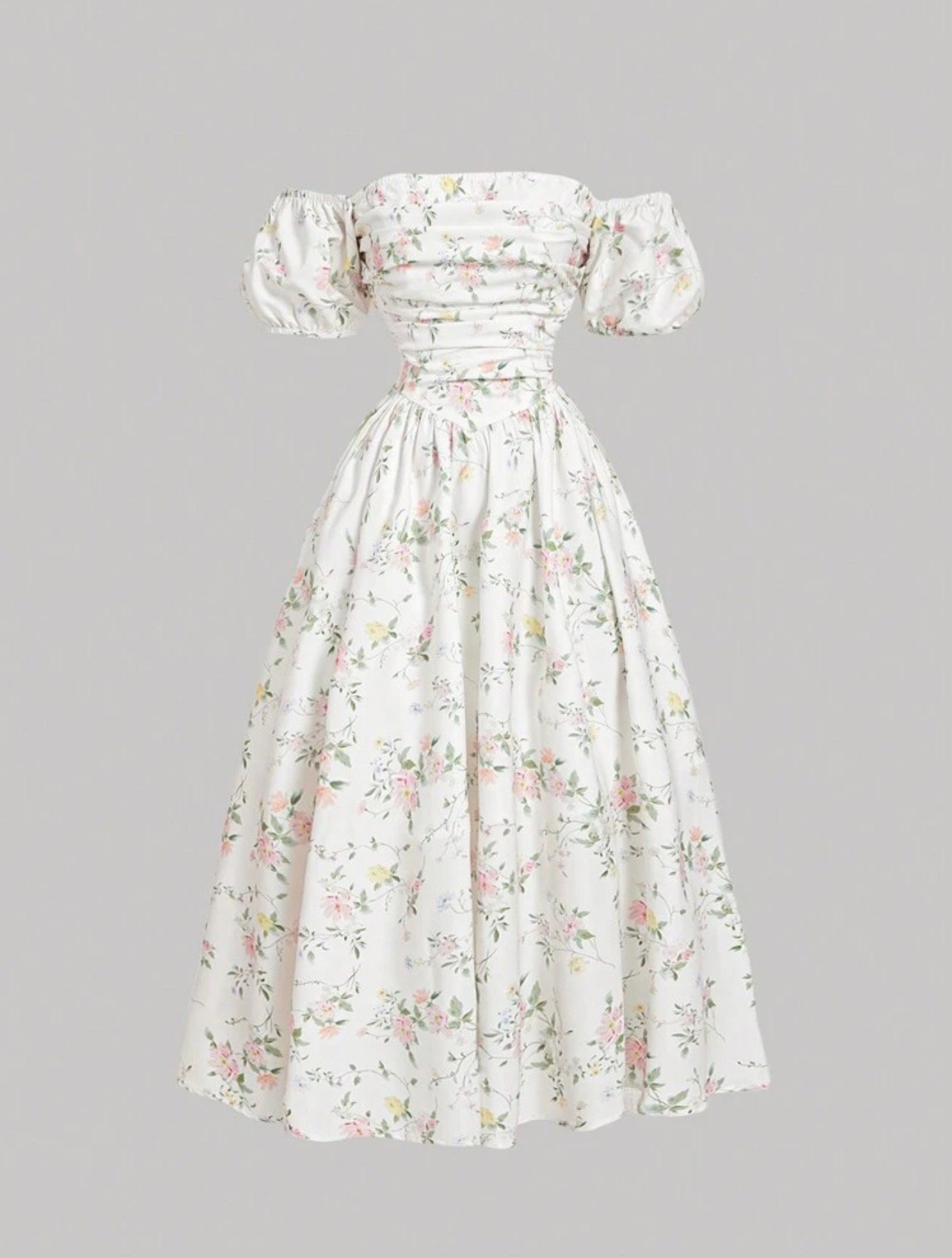 Soft floral dress