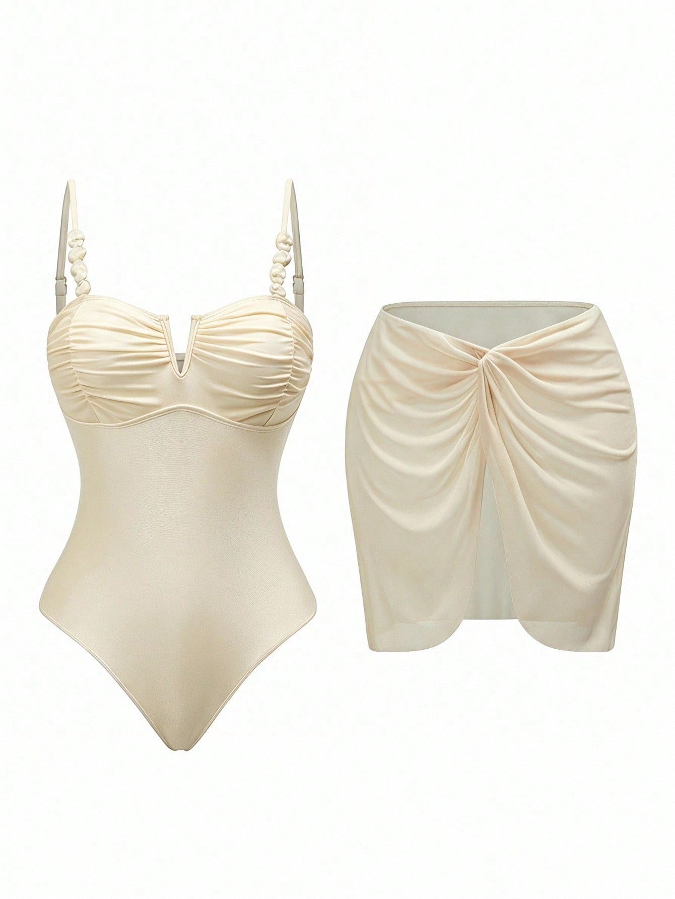 Creamy swimsuit
