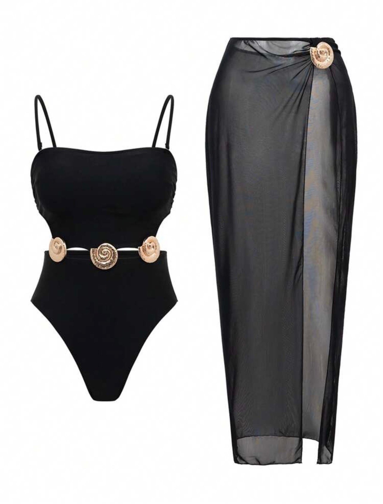 Black swimsuit