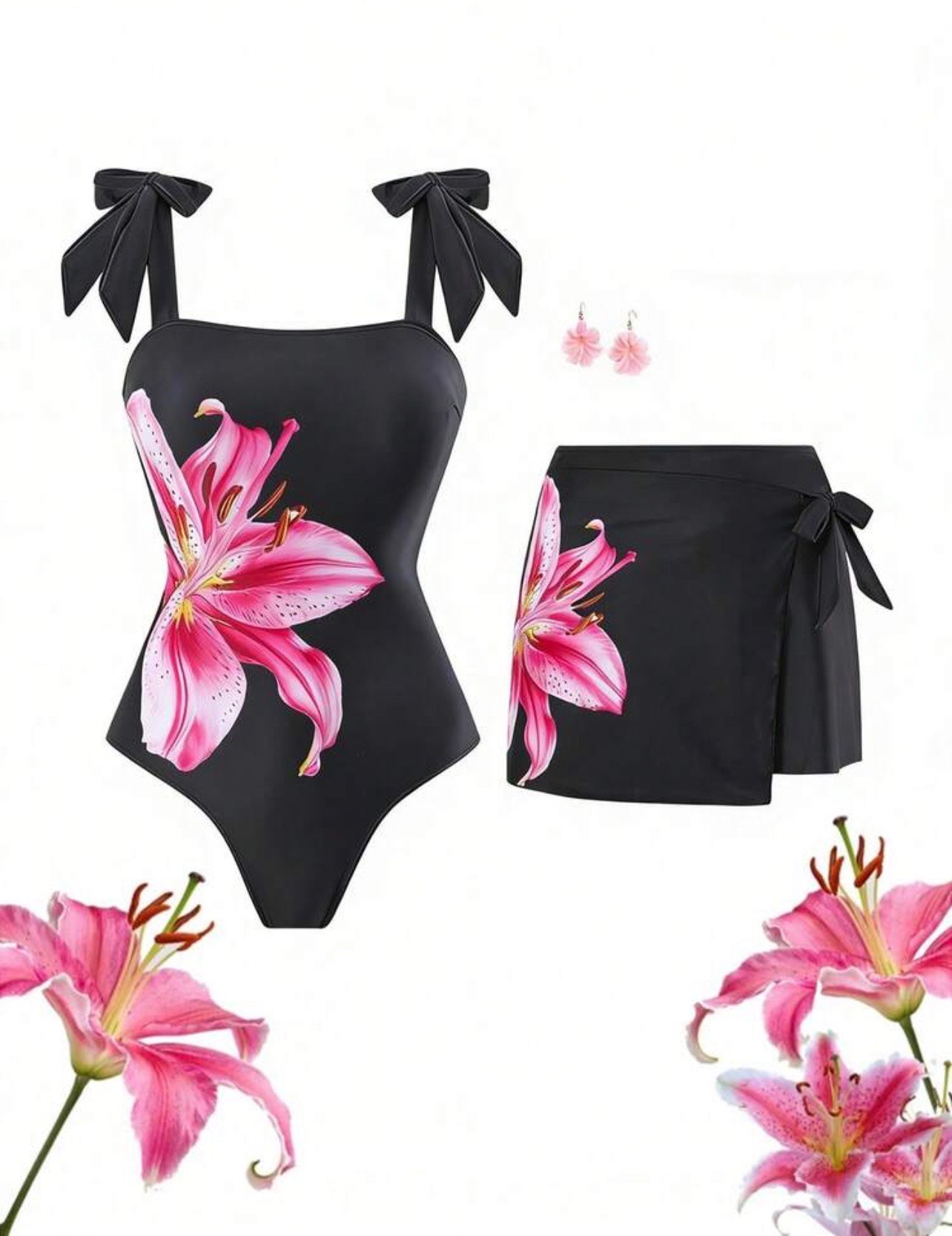 Floral swimsuit