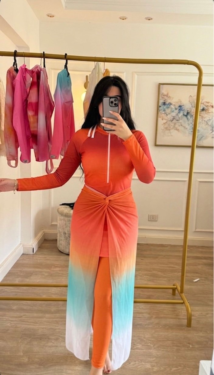 Swim multicolor burkini