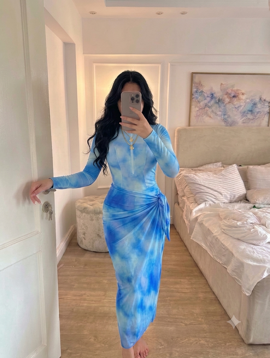 Mulvari blue burkini