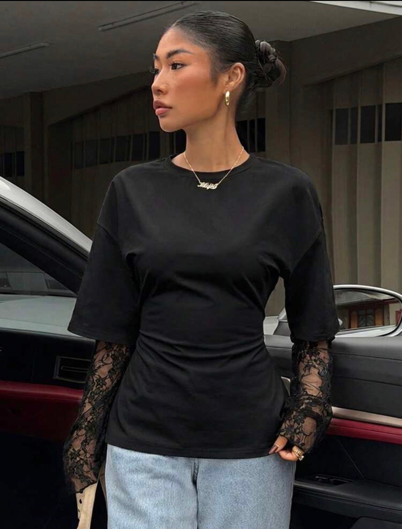 Siren dentelle shirt