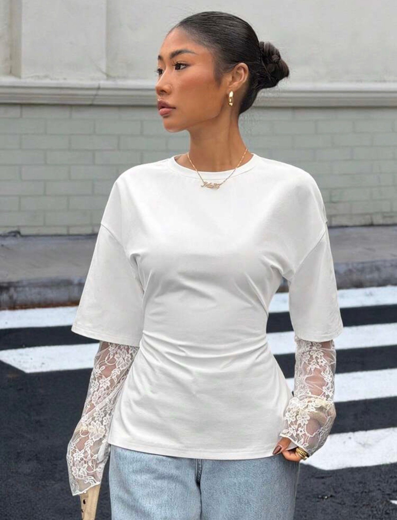 Siren dentelle shirt