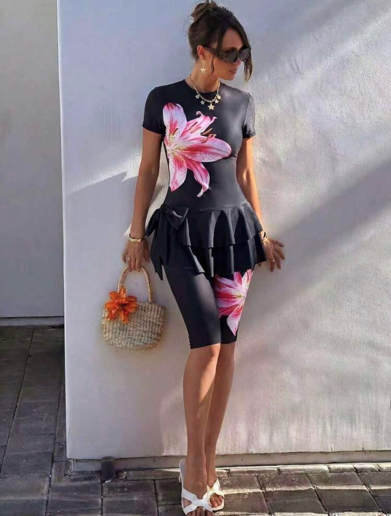 Floral swimsuit