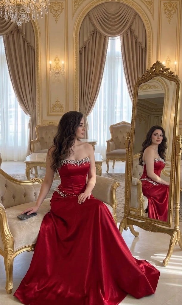 Red majesty dress